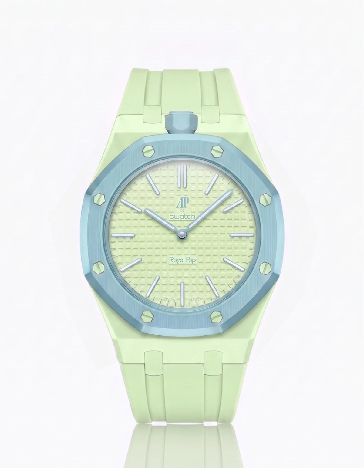 Royal pop Blaue acht avec bracelet