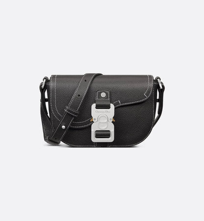 Sac messenger zippé à rabat