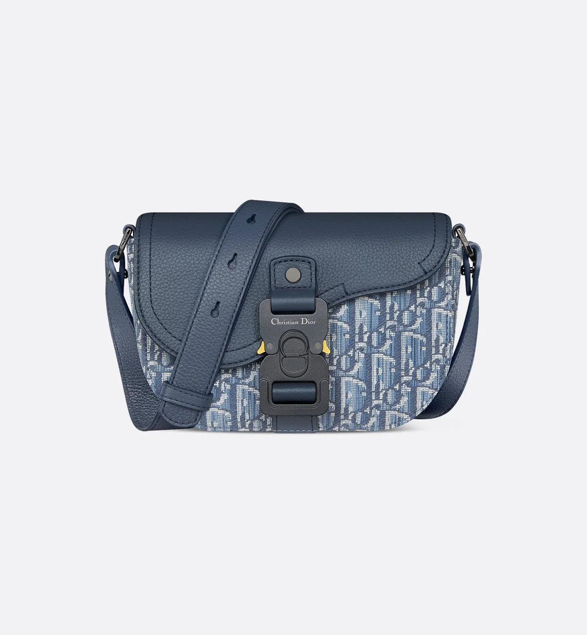 Sac messenger zippé à rabat