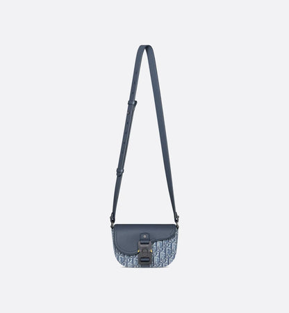 Sac messenger zippé à rabat