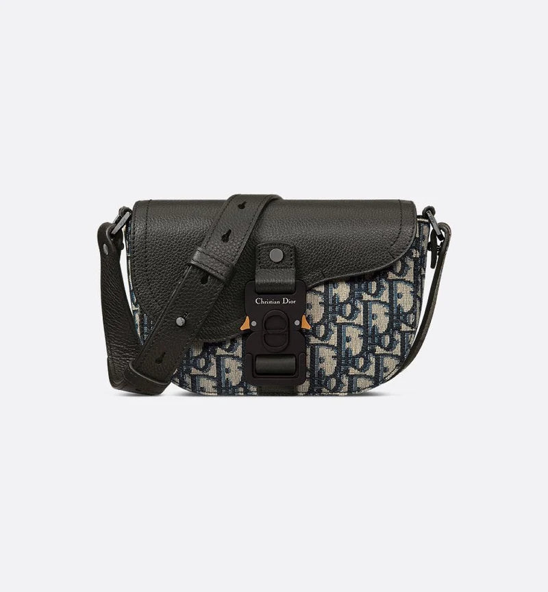 Sac messenger zippé à rabat