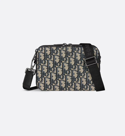 Sac messenger zippé