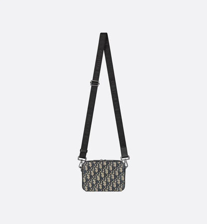 Sac messenger zippé